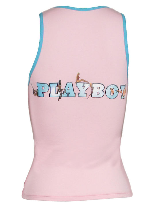Playboy Pentru Femei Bluză Pijamale ROZ (PINK)