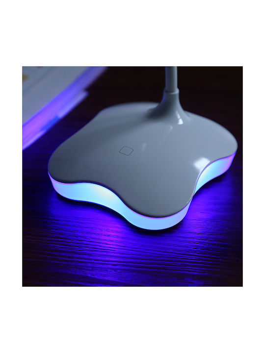 Rechargeable LED Office Lamp with Flexible Arm