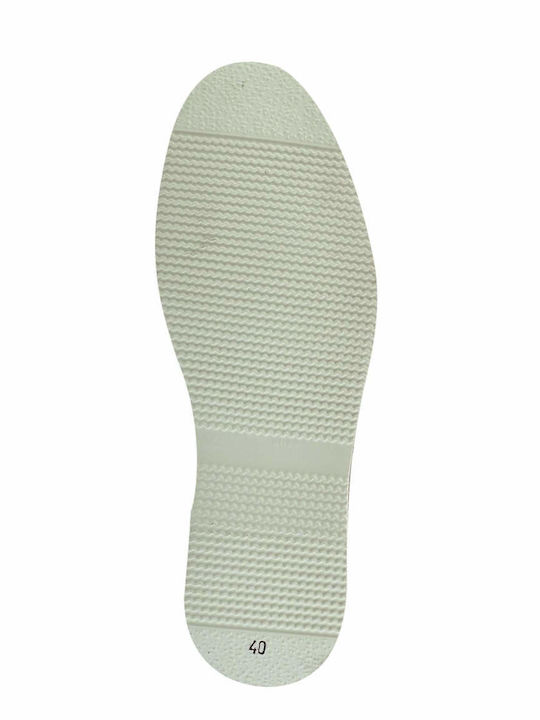 Δερμάτινα Ανδρικά Oxfords Λευκά
