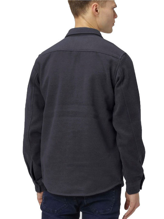 Langärmlig Flanell Hemd Blue.