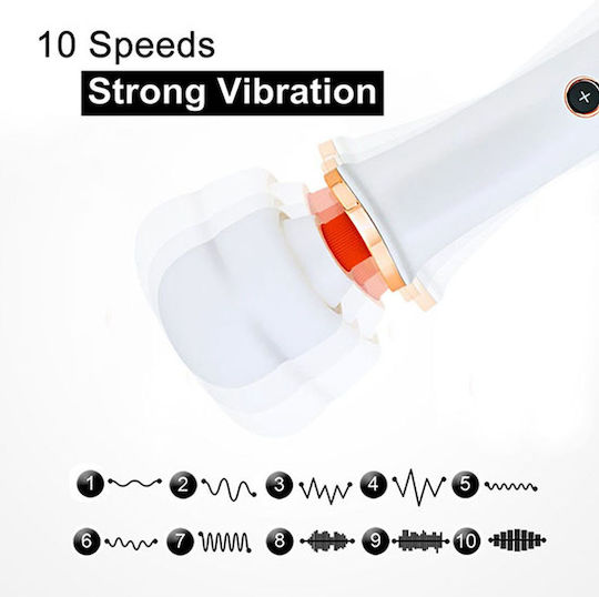 Kinksters Vibrator Massage 32cm Schwarz
