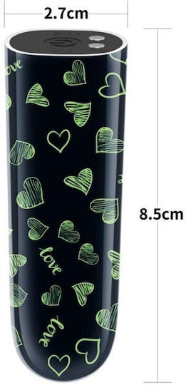 Lovetoy Vibrating Mini Δονητής Bullet 8.38cm Μαύρος