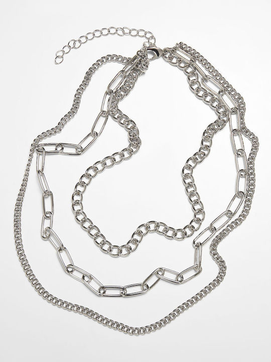 Urban Classics Silver Chain Neck