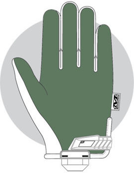 Mechanix Wear Militärhandschuhe in Gray Farbe