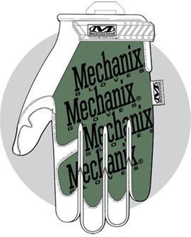 Mechanix Wear Γάντια σε Γκρι χρώμα