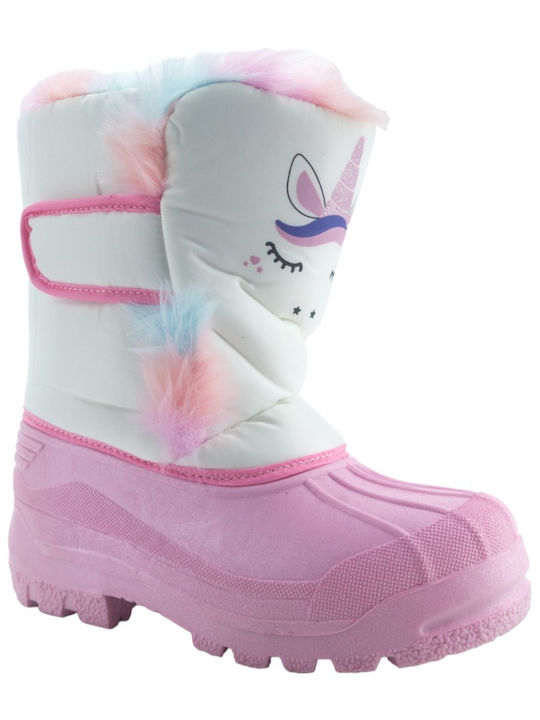 Meridian Kids Boots Pink