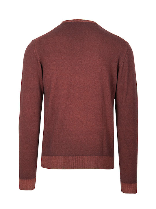 Crossley Men's Long Sleeve Sweater BORDO.