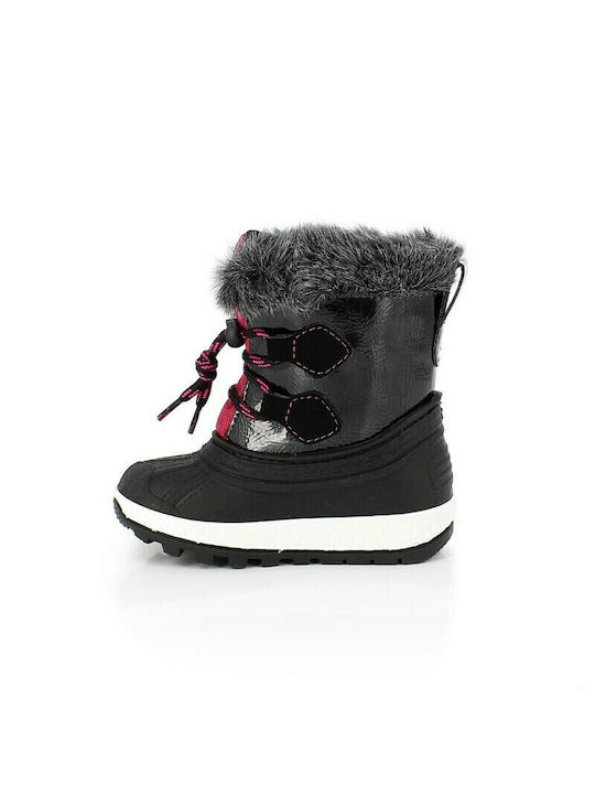 Kimberfeel Kids PU Leather Boots Black