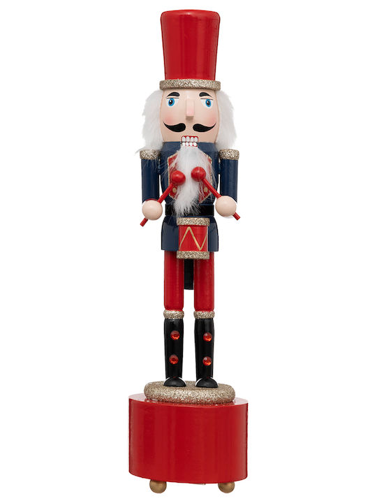 Atmosphera Nutcracker Χριστουγεννιάτικος Καρυοθραύστης Ύψους 31.5εκ.