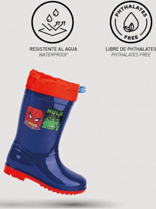Kids Wellies Avengers Marvel Blue