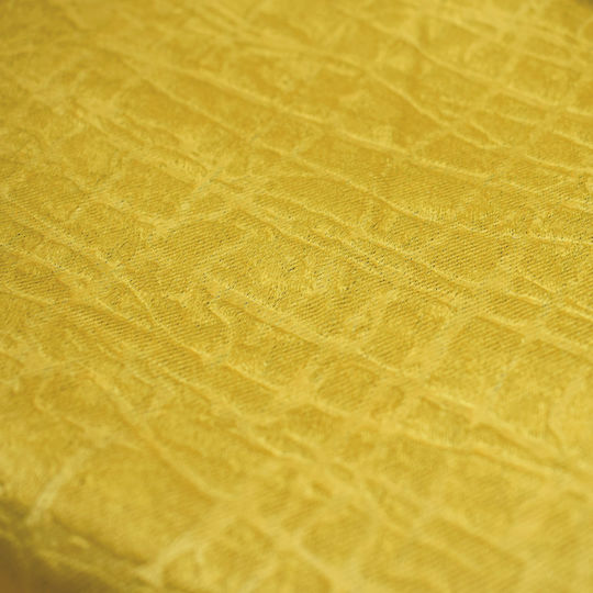 Blackout Curtain with Grommets L-c Opacia Yellow 140x240cm