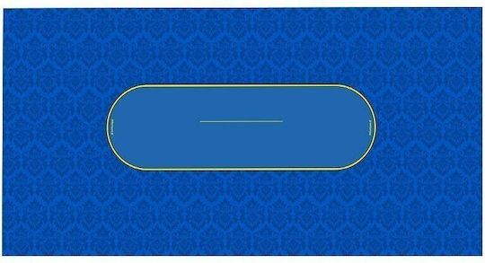 Pokeritems Filz Stoff Blau 295x155cm
