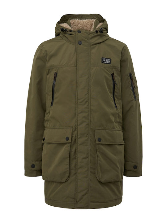 Winter Jacke Khaki