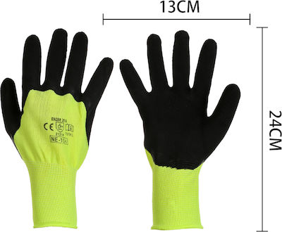 Tpster Gloves Work Green Latex