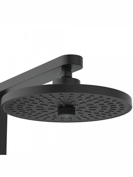 Ideal Standard Shower Column with Mixer Black