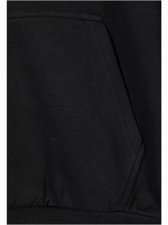 Φούτερ με Κουκούλα Black