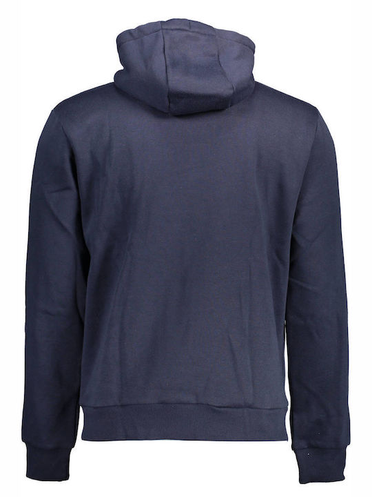 Squola Nautica Italiana Men's Sweatshirt with Hood Blue.