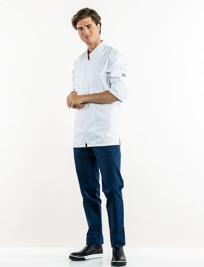Chaud Devant Chef Pants with Elastic Waist