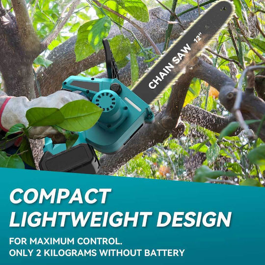 Llama Battery Chainsaw Brushless 128V with Blade 30cm