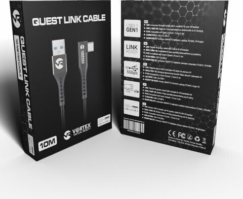 Meta Quest USB 3.2 Cable USB-C Male - USB-A Gold 10m VVR.K10M2.LINK.CABLE.USB.A.3.2