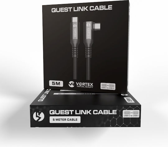 Meta Quest USB 3.2 Kabel USB Typ-C männlich Schwarz 5m