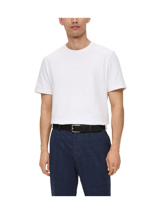 Red Label Herren Gürtel Leder Rot