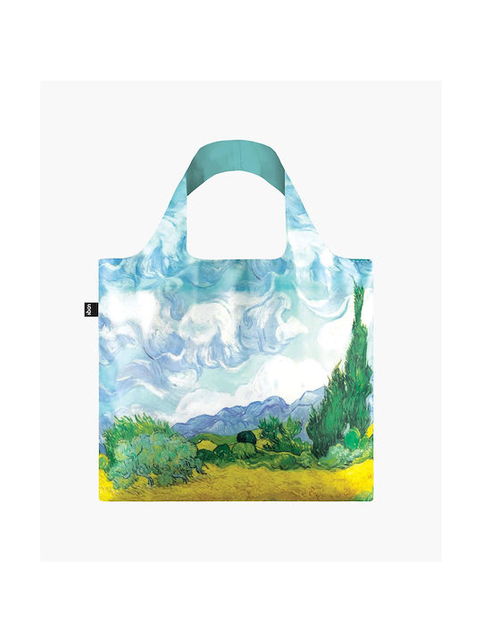 Loqi Recycled Τσάντα για Ψώνια σε Πράσινο χρώμα