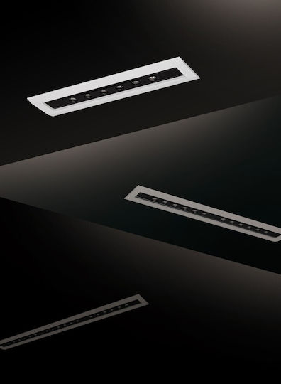 VK Lighting Commercial Linear Recessed LED Ceiling Light Warm White IP20 L18.9xD5.5xH4.2cm
