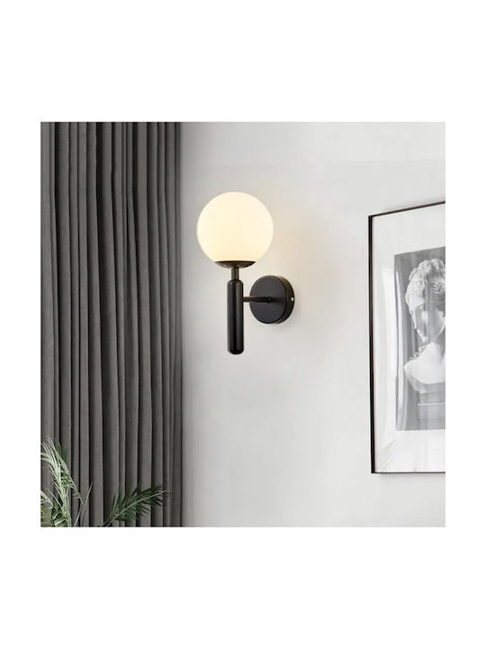 Globobox Lamp Wall Black 14x20x36cm Globobox Lamp Wall Black 14x20x36cm