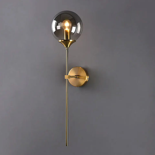 Globobox Leuchte Wand Gold 12x16x12cm Globobox Leuchte Wand Gold 12x16x12cm