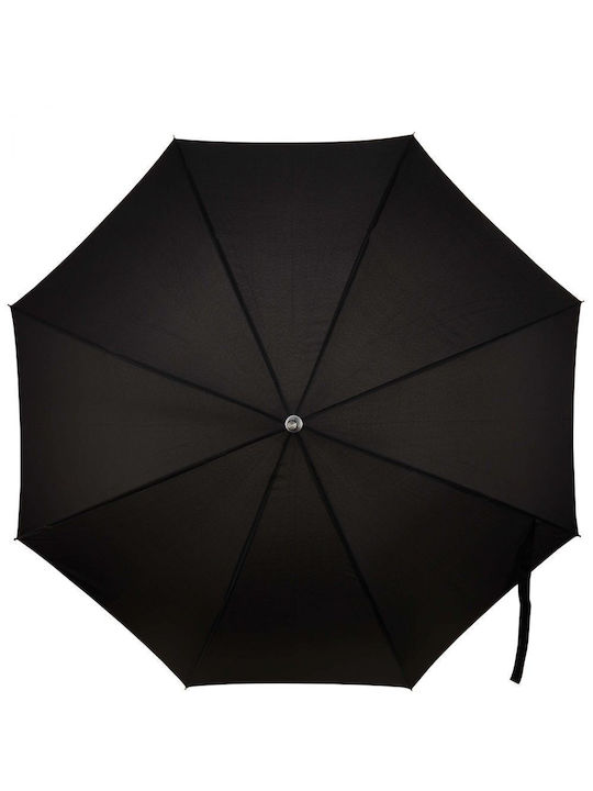 Butlers Umbrelă de ploaie with Walking Stick Black