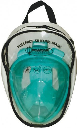 Poseidon Silikon Tauchmaske Volles Gesicht Verschiedene Designs oder Farben