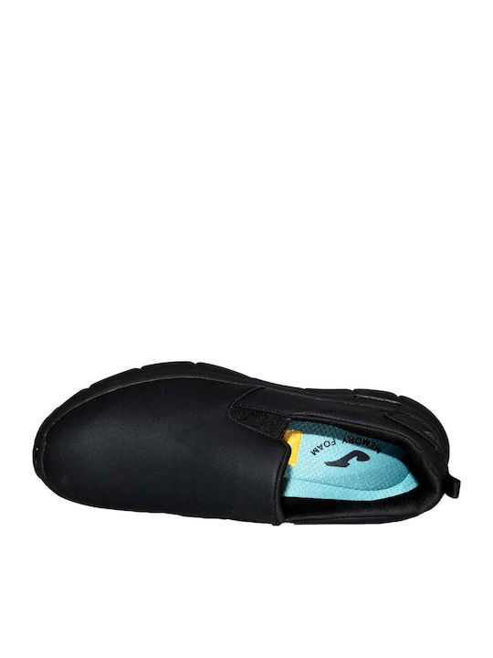 Herren Slip-Ons Schwarz