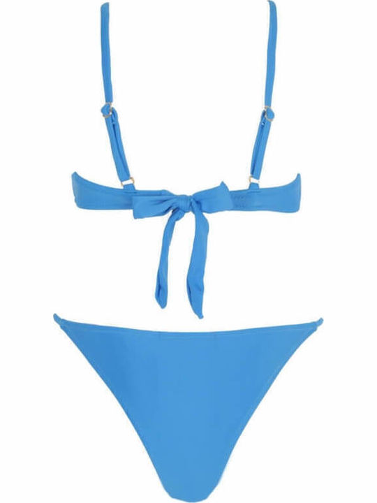Gigi Set Bikini Τριγωνάκι Γαλαζιο