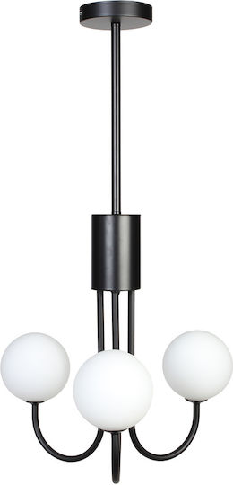 Globobox Pendant Light Black 42x75cm