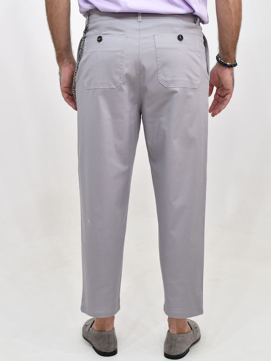 Aris Tsoubos Men's Trousers Gray