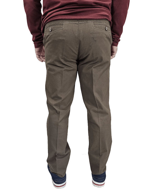 Mastino Herrenhose Chino Chocola