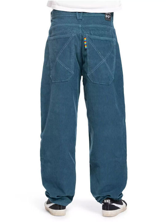 Homeboy X-tra Herren-Latzhose Blau in Baggy Schnitt