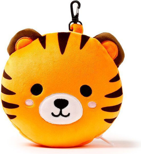 Puckator Travel Pillow Travel Set Pillow and Mask for Kids 28x15x6cm Orange