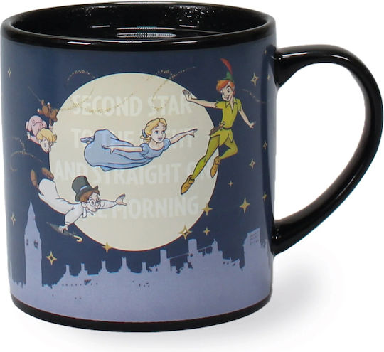 Stor Wärmewechsel Tasse Keramik Schwarz 310ml 1Stück