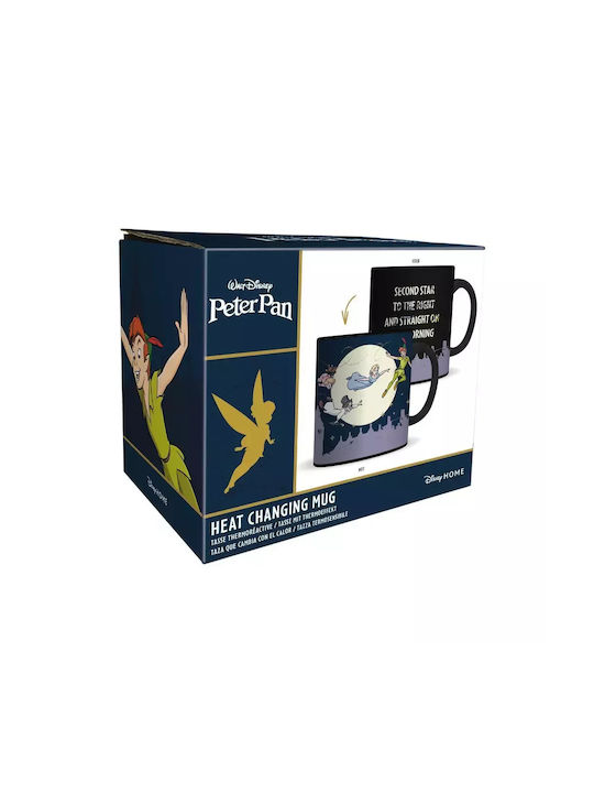 Stor Wärmewechsel Tasse Keramik Schwarz 310ml 1Stück
