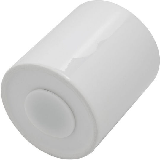 Cat Money Box Porcelain Black 8.2x8.2x9.5cm