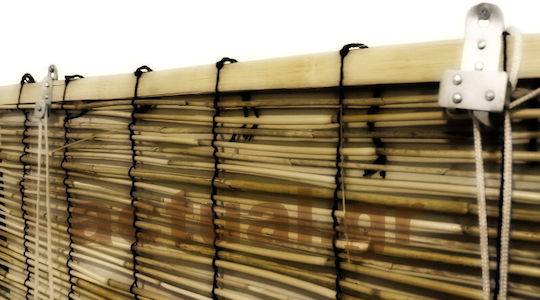 Shade Systems Shade Blind Bamboo in Beige Color L100xH200cm