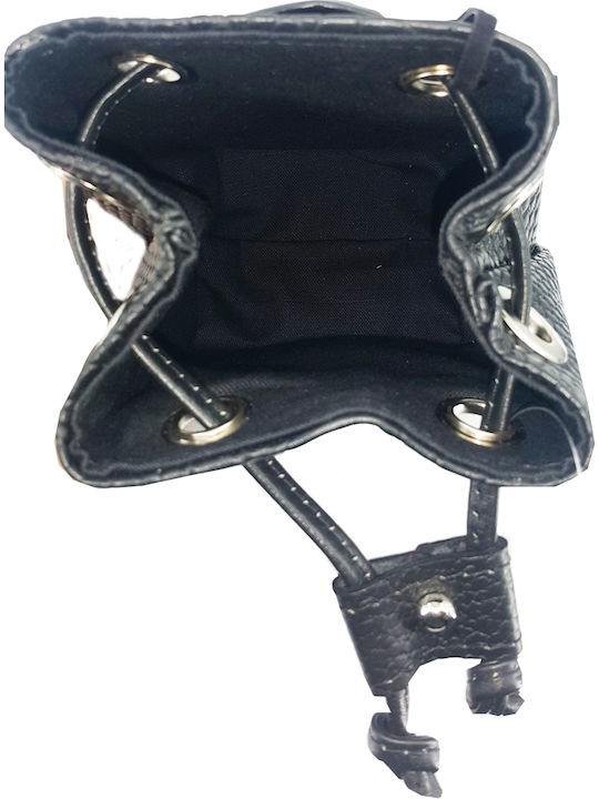 Leather Belt Bag Black