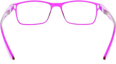 Michael Pachleitner Group Reading Glasses +2.50 in Fuchsia color KLH144-4