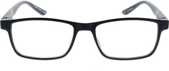 Michael Pachleitner Group Reading Glasses +3.50 with Magnet in Black color KLH144-1