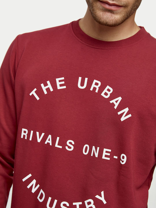 Rivals Herren Sweatshirt Bordeaux