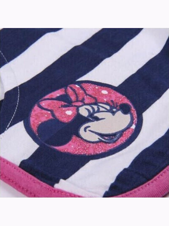 Παιδικό Σετ με Σορτς Καλοκαιρινό 2τμχ Μπλέ Minnie