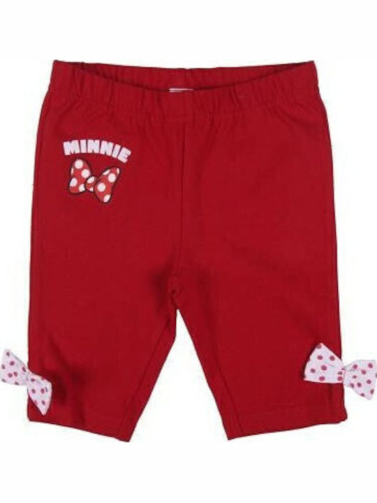 Kinderbekleidungsset mit Sommer-Shorts 2 Stück Rot Minnie