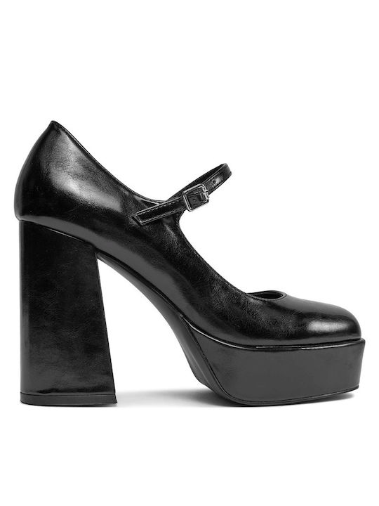 Only Patent Leather Black Heels